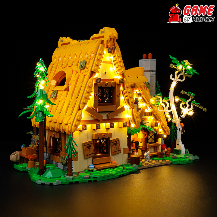 LEGO Snow White and the Seven Dwarfs' Cottage 43242 Light Kit