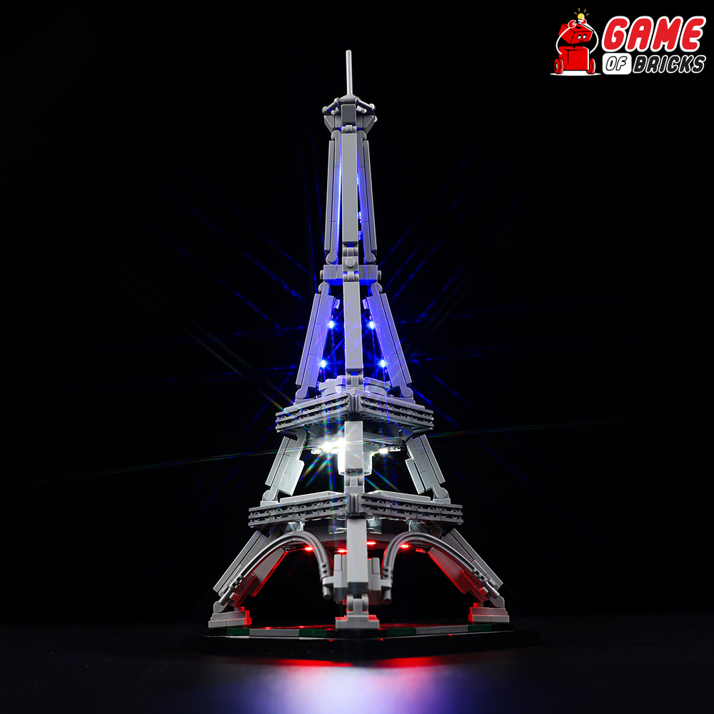 Kit d'éclairage pour la Tour Eiffel 21019 (Mise à jour)