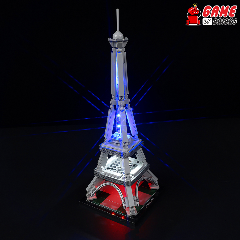 Kit d'éclairage pour la Tour Eiffel 21019 (Mise à jour)