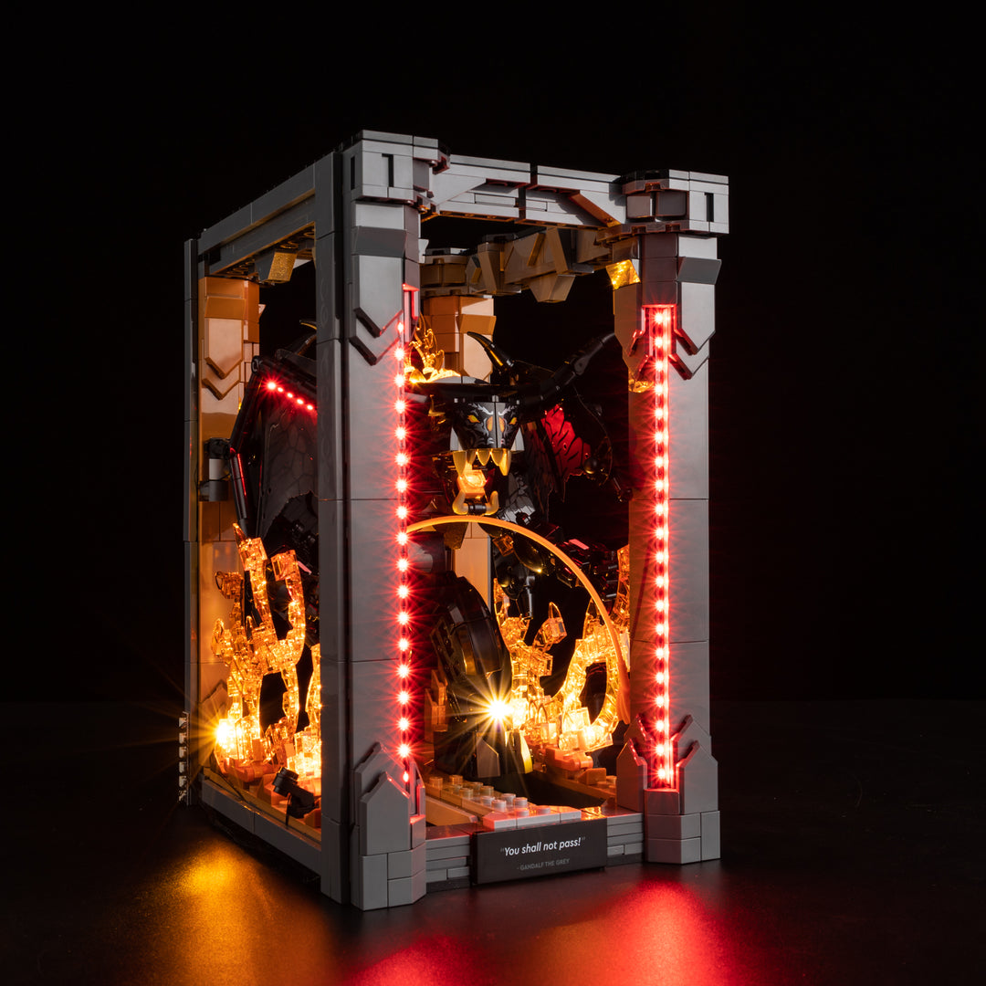 LEGO The Lord of the Rings: Balrog Book Nook 10367 Light Kit