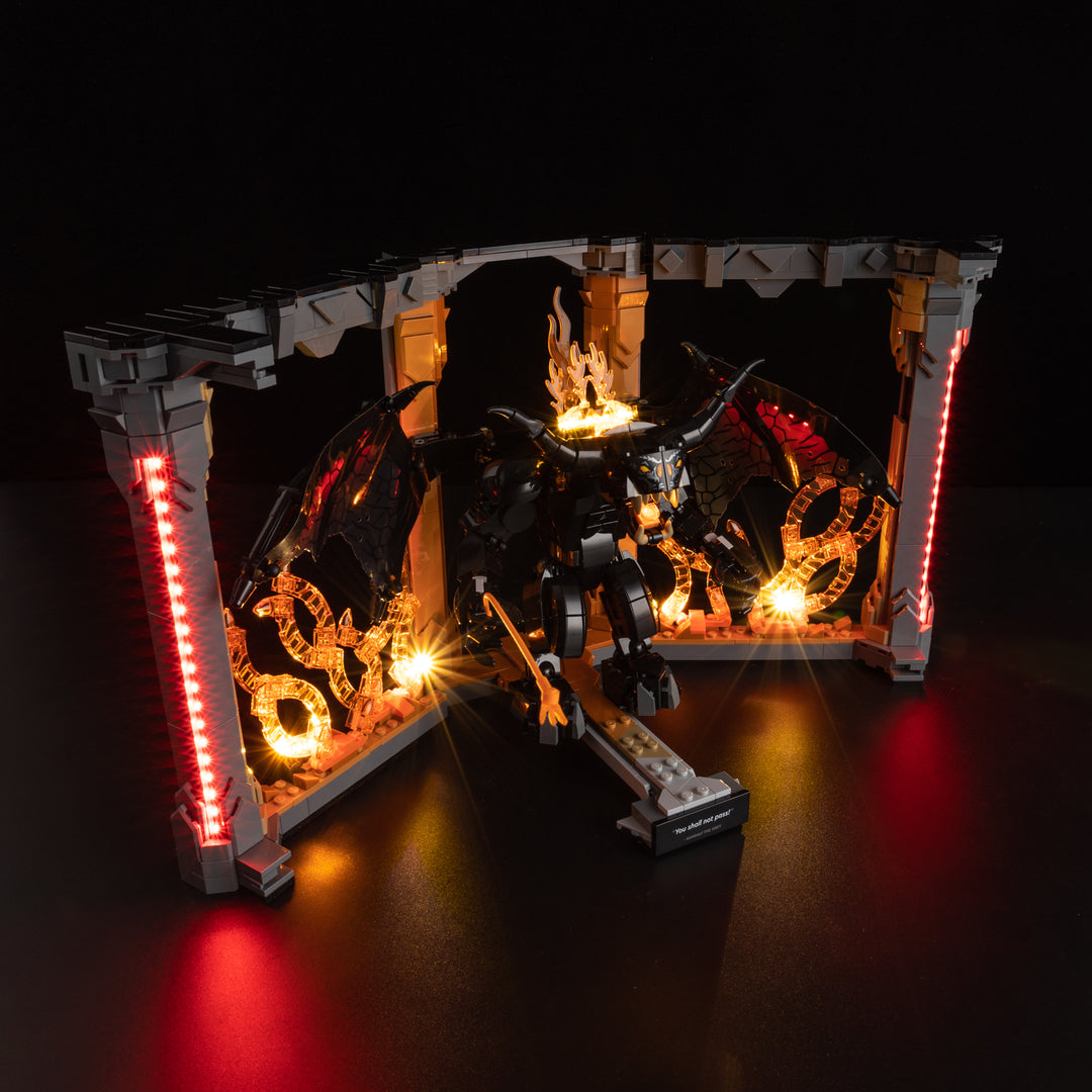 LEGO The Lord of the Rings: Balrog Book Nook 10367 Light Kit