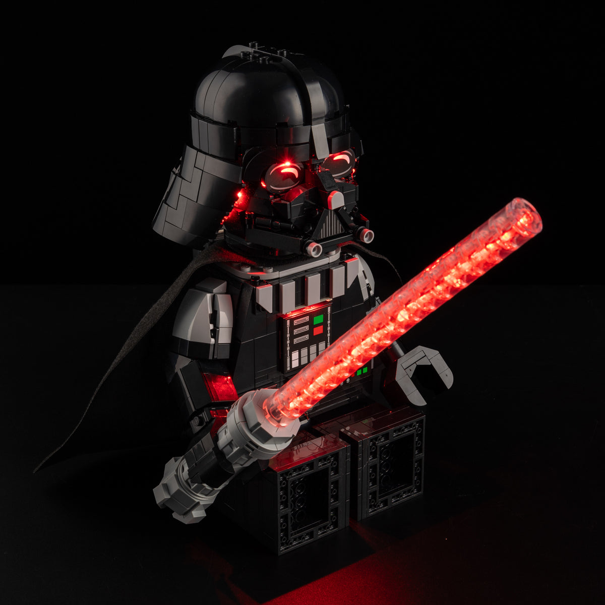 LEGO® Up-Scaled Darth Vader Minifigure 75461 Light Kit