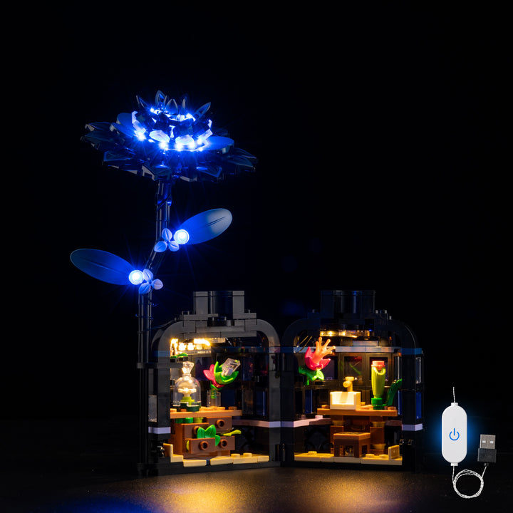 LEGO® Wednesday | Black Dahlia Flower 76784 Light Kit