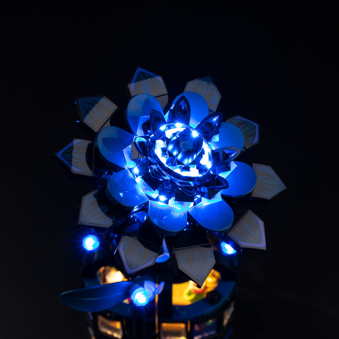 LEGO® Wednesday | Black Dahlia Flower 76784 Light Kit