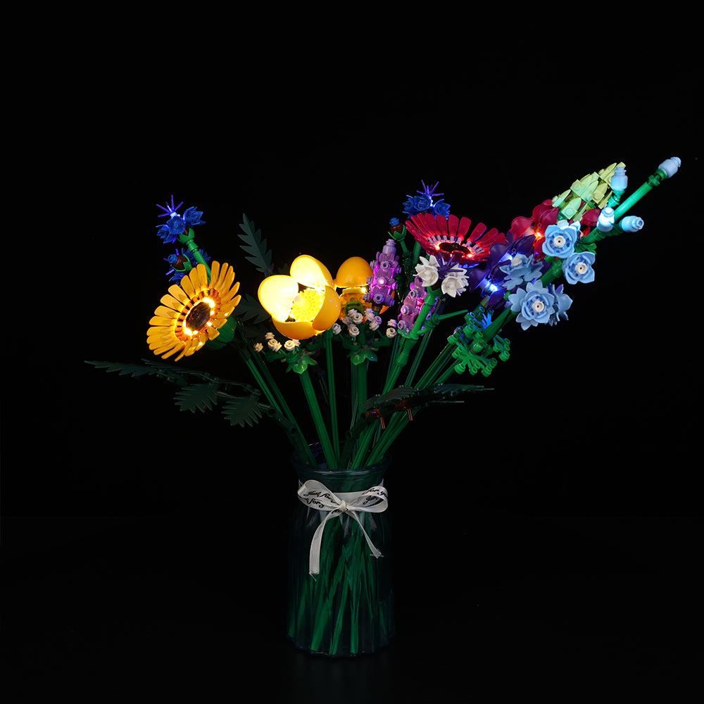 Kit d'éclairage pour bouquet de fleurs sauvages 10313