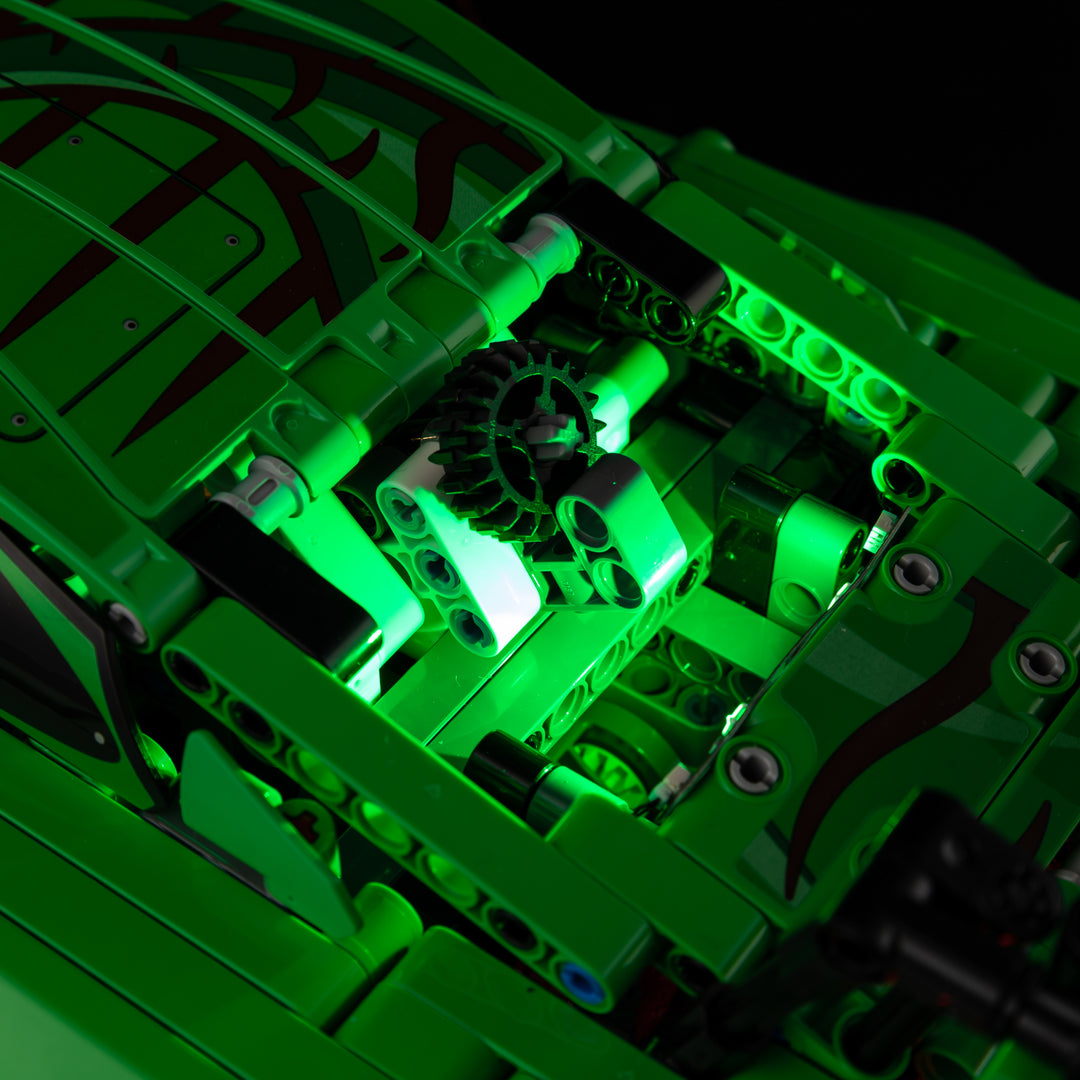 LEGO® Porsche 911 GT3 R REXY AO Racing Car 42224 Light Kit