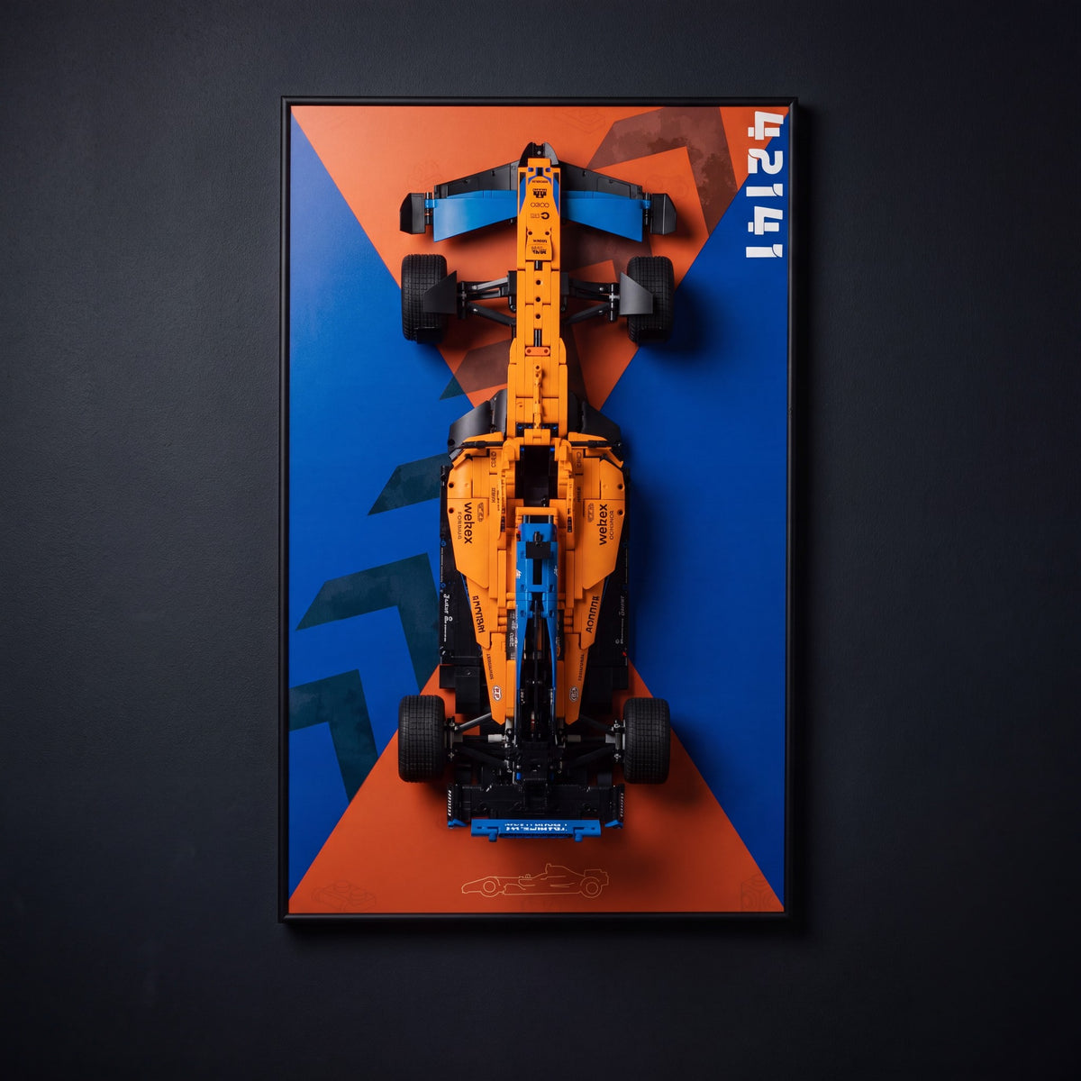 McLaren F1 42141 wall-mount hero