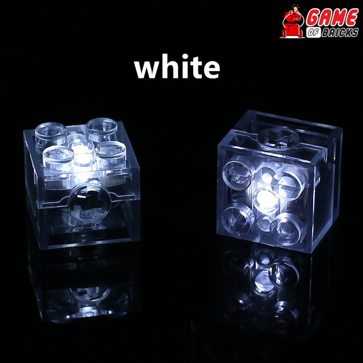Briques lumineuses LED pour les ensembles LEGO (lot de 30)