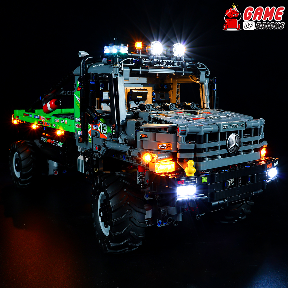 Kit d'éclairage pour camion d'essai 4x4 Mercedes-Benz Zetros 42129