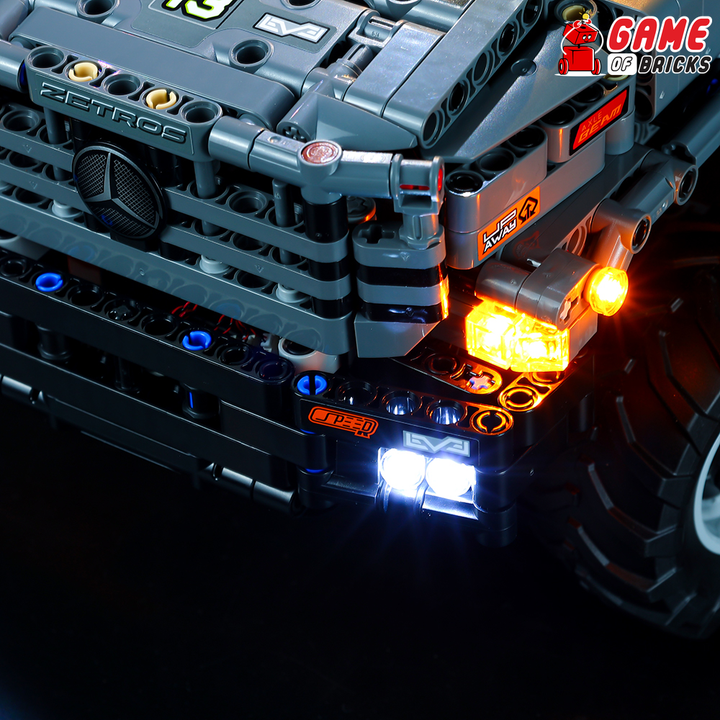 Kit d'éclairage pour camion d'essai 4x4 Mercedes-Benz Zetros 42129