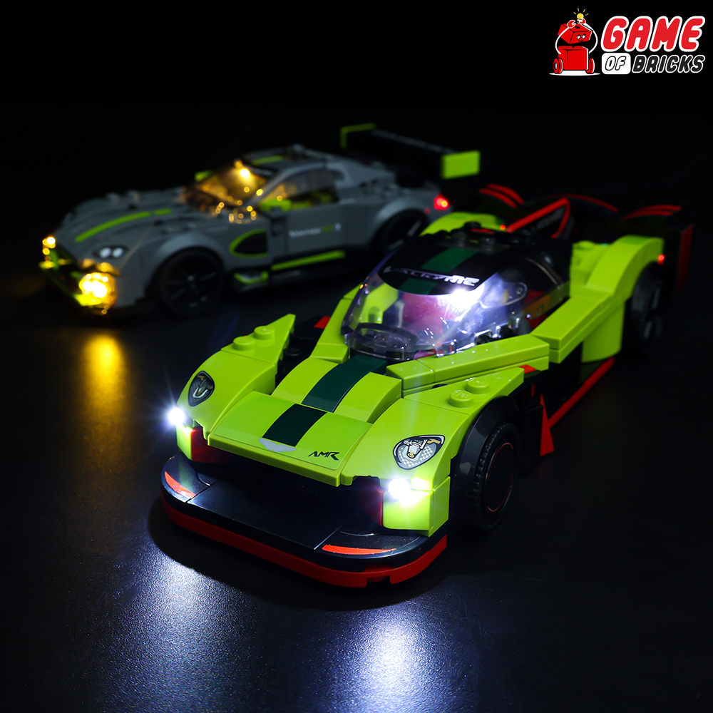 Kit d'éclairage pour Aston Martin Valkyrie AMR Pro et Aston Martin Vantage GT3 76910