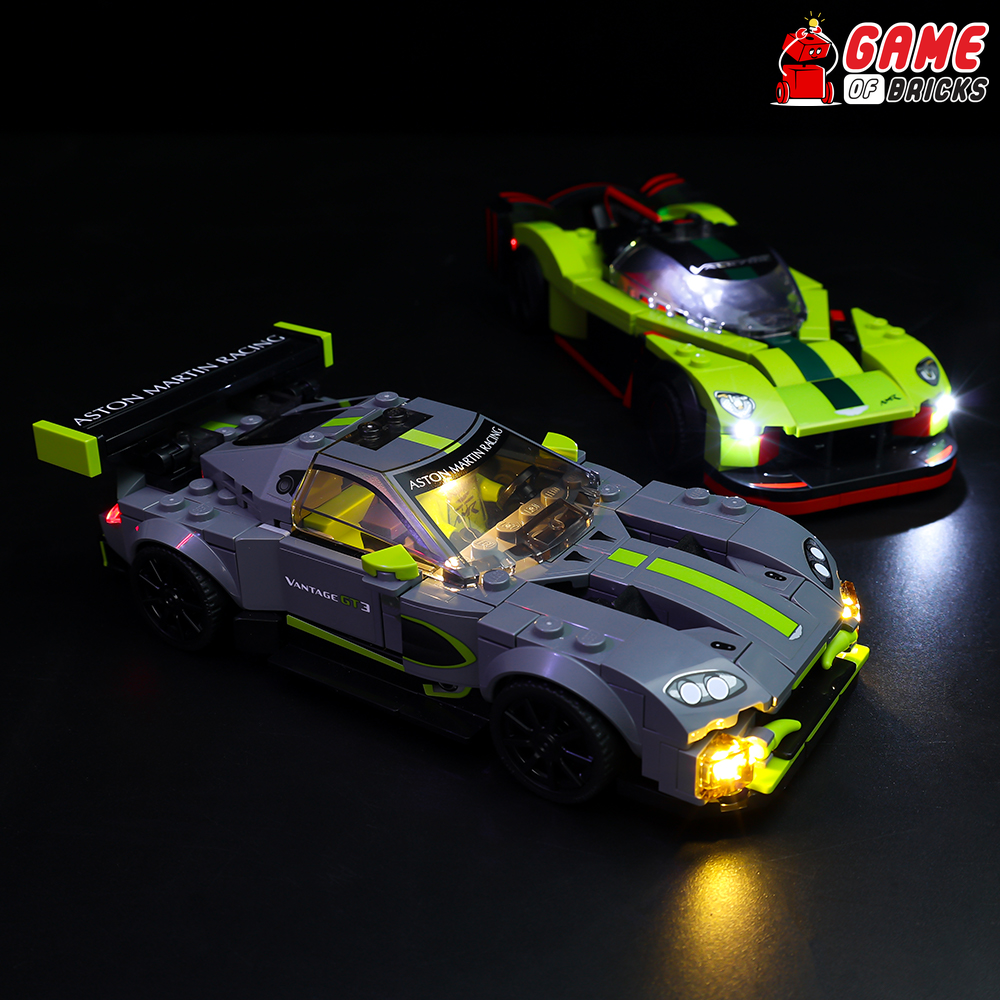 Kit d'éclairage pour Aston Martin Valkyrie AMR Pro et Aston Martin Vantage GT3 76910