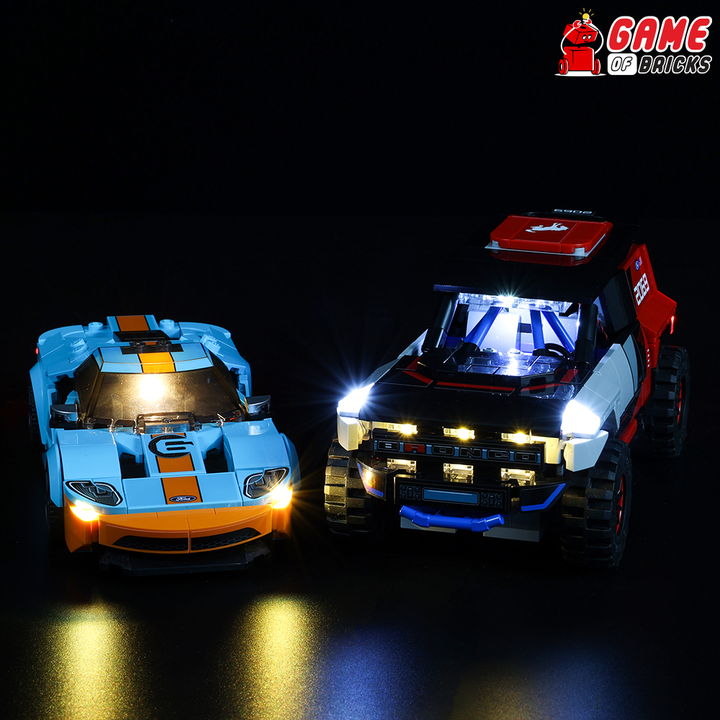 LEGO Ford GT Heritage Edition and Bronco R 76905 Light Kit