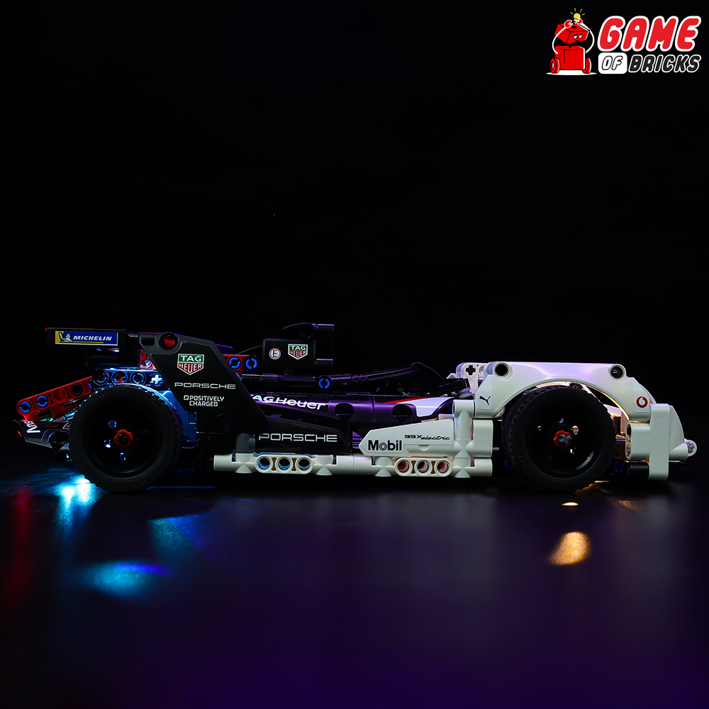 LEGO Formula E Porsche 99X Electric 42137 Light Kit