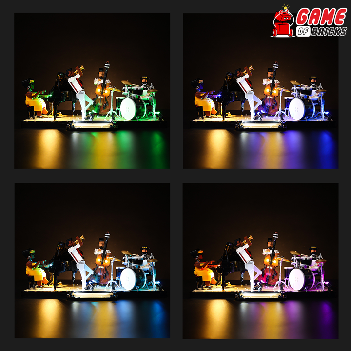 Kit d'éclairage pour quatuor de jazz 21334