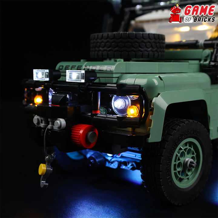 Kit d'éclairage pour Land Rover Classic Defender 90 10317