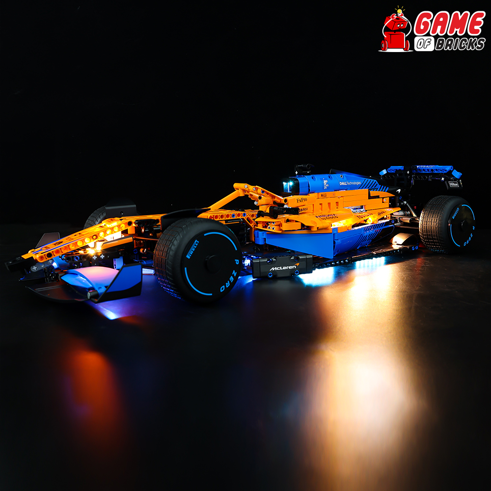 Kit d'éclairage pour voiture de course McLaren Formule 1 42141
