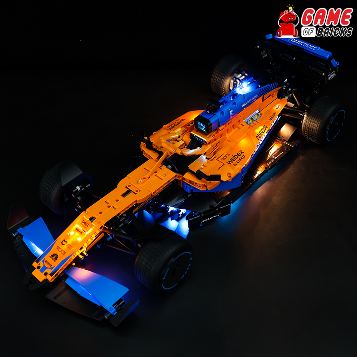Kit d'éclairage pour voiture de course McLaren Formule 1 42141
