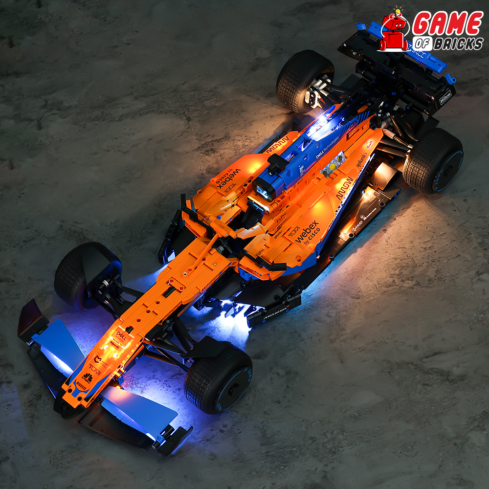 Kit d'éclairage pour voiture de course McLaren Formule 1 42141
