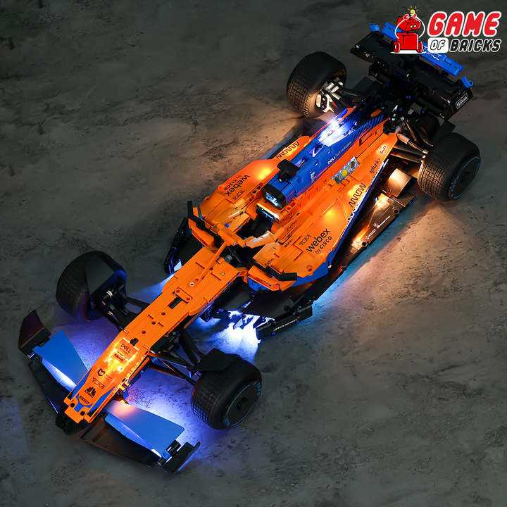Kit d'éclairage pour voiture de course McLaren Formule 1 42141