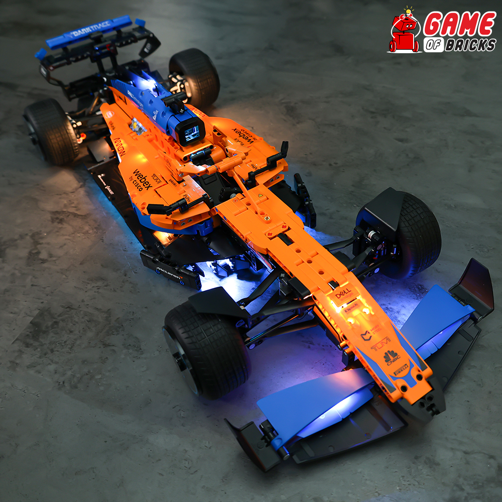 Kit d'éclairage pour voiture de course McLaren Formule 1 42141