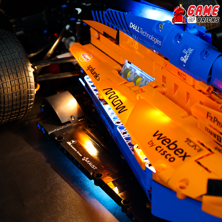 Kit d'éclairage pour voiture de course McLaren Formule 1 42141
