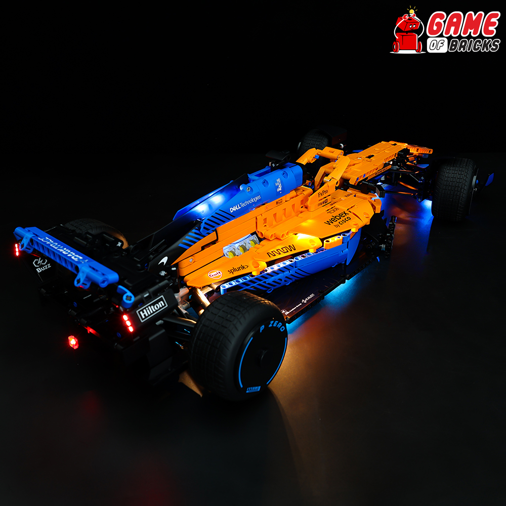 Kit d'éclairage pour voiture de course McLaren Formule 1 42141