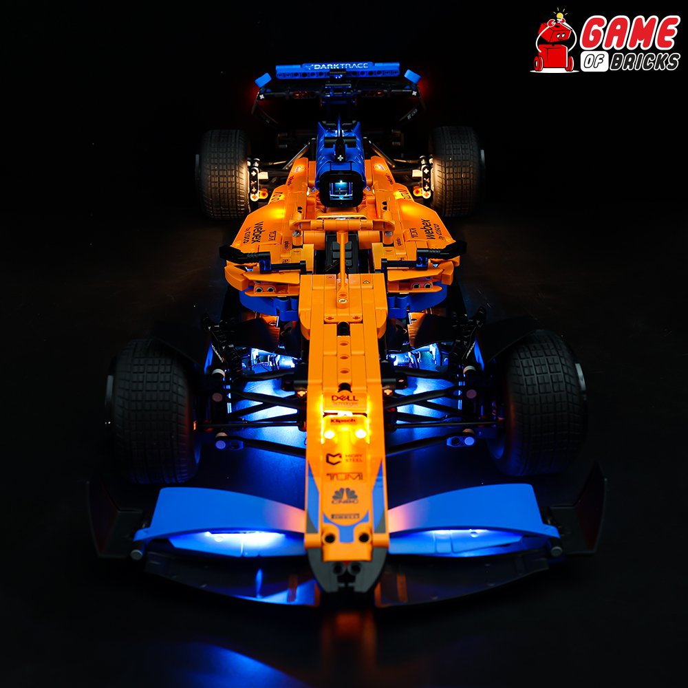 Kit d'éclairage pour voiture de course McLaren Formule 1 42141