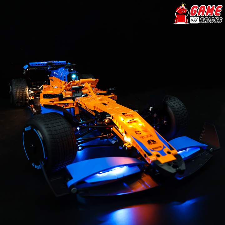 Kit d'éclairage pour voiture de course McLaren Formule 1 42141