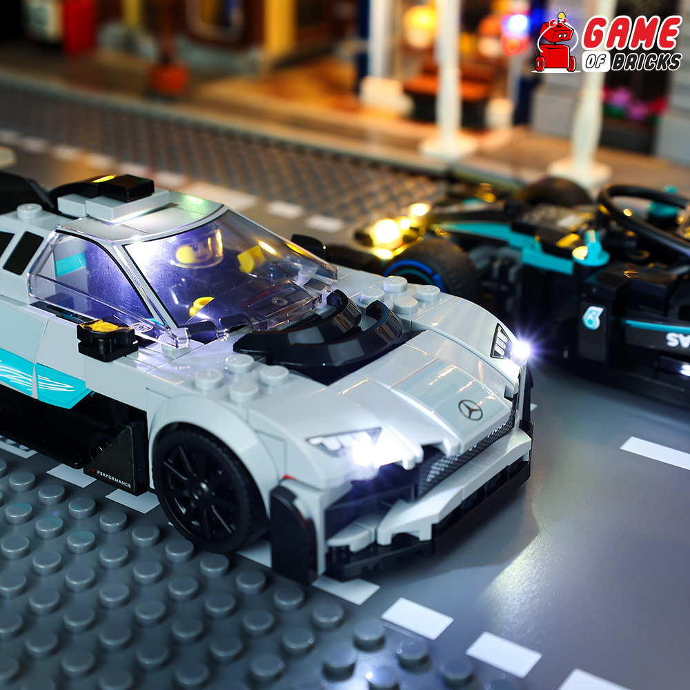 Kit d'éclairage pour Mercedes-AMG F1 W12 E Performance et Mercedes-AMG Project One 76909