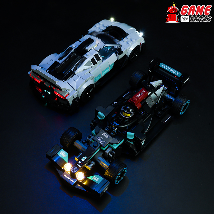 Kit d'éclairage pour Mercedes-AMG F1 W12 E Performance et Mercedes-AMG Project One 76909