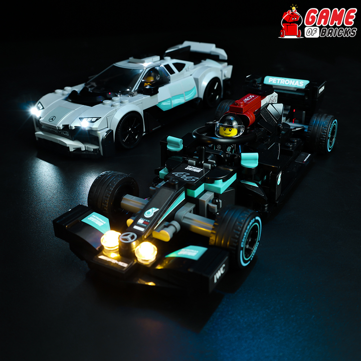 Kit d'éclairage pour Mercedes-AMG F1 W12 E Performance et Mercedes-AMG Project One 76909