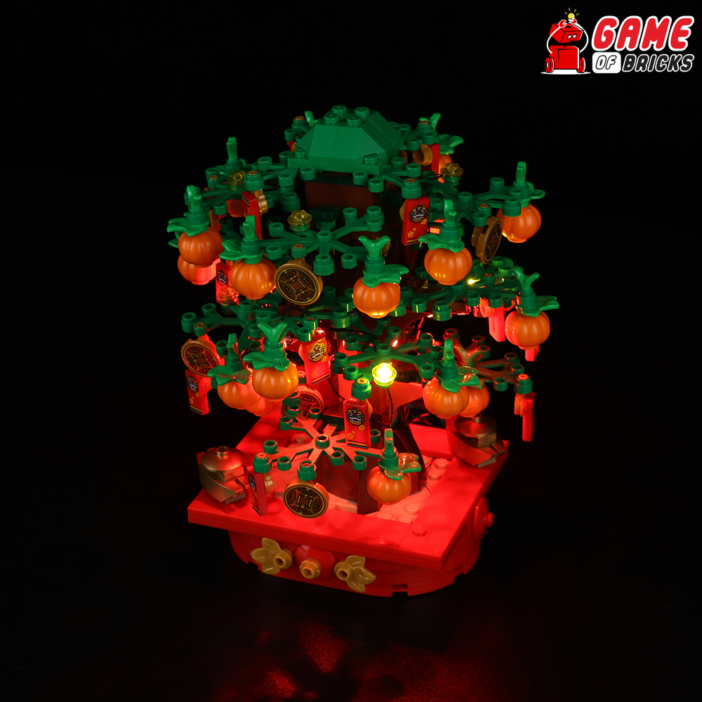 lego chinese money tree LEGO Money Tree 40648 Light Kit