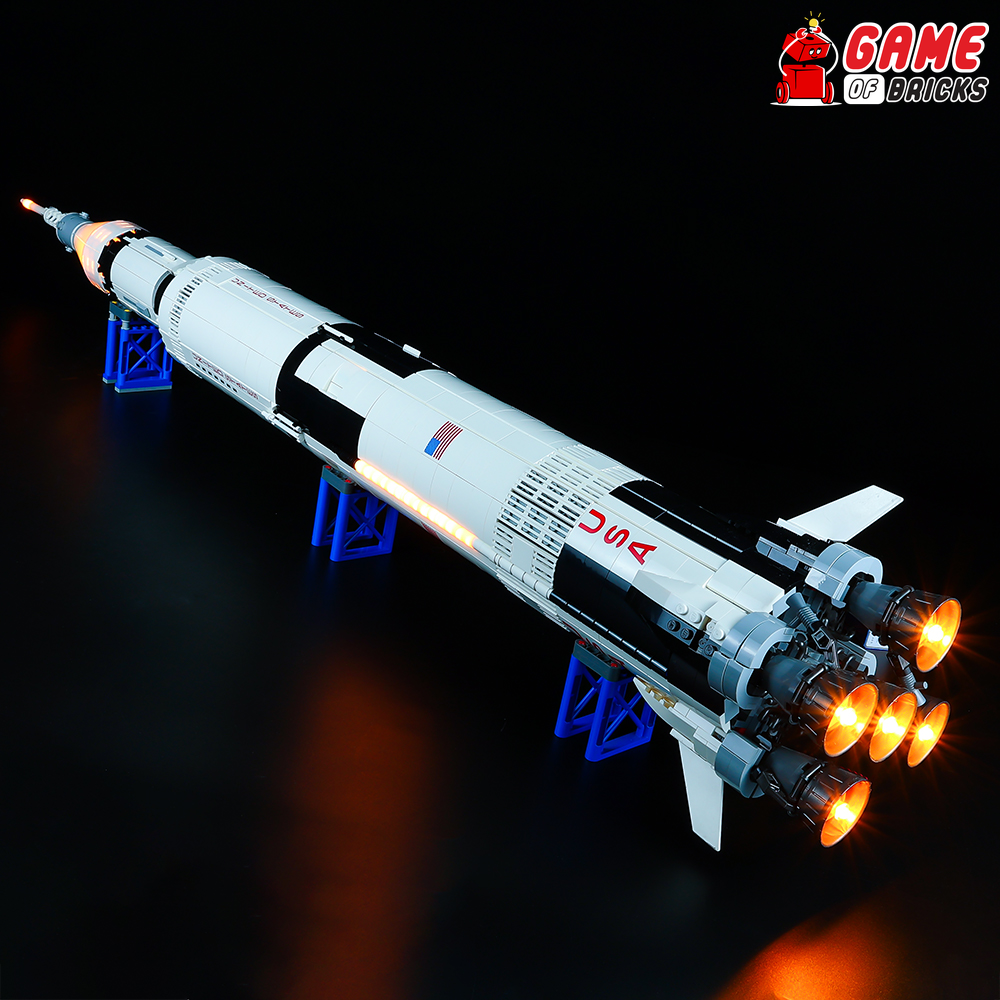 Kit d'éclairage pour la mission Apollo Saturn V 21309 de la NASA (mis à jour)