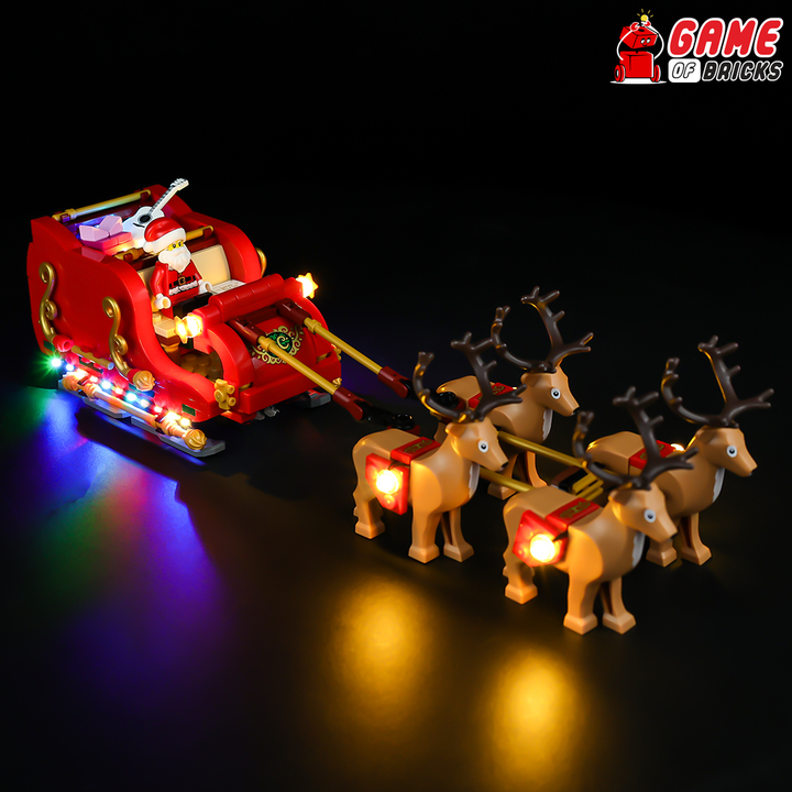 Kit d'éclairage pour le traîneau du Père Noël 40499