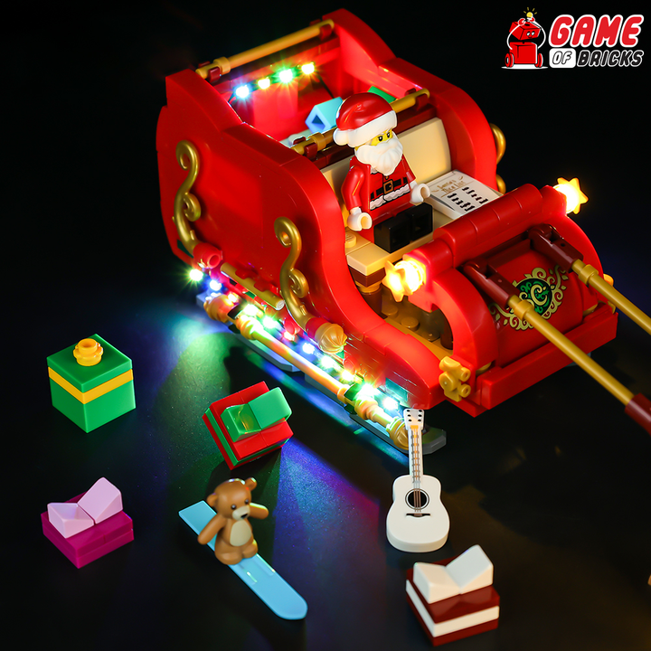 Kit d'éclairage pour le traîneau du Père Noël 40499