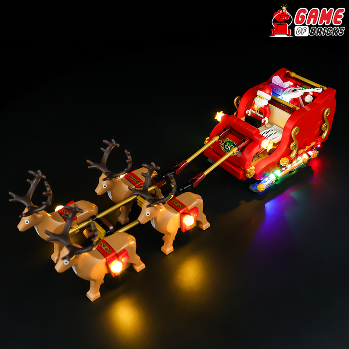 Kit d'éclairage pour le traîneau du Père Noël 40499