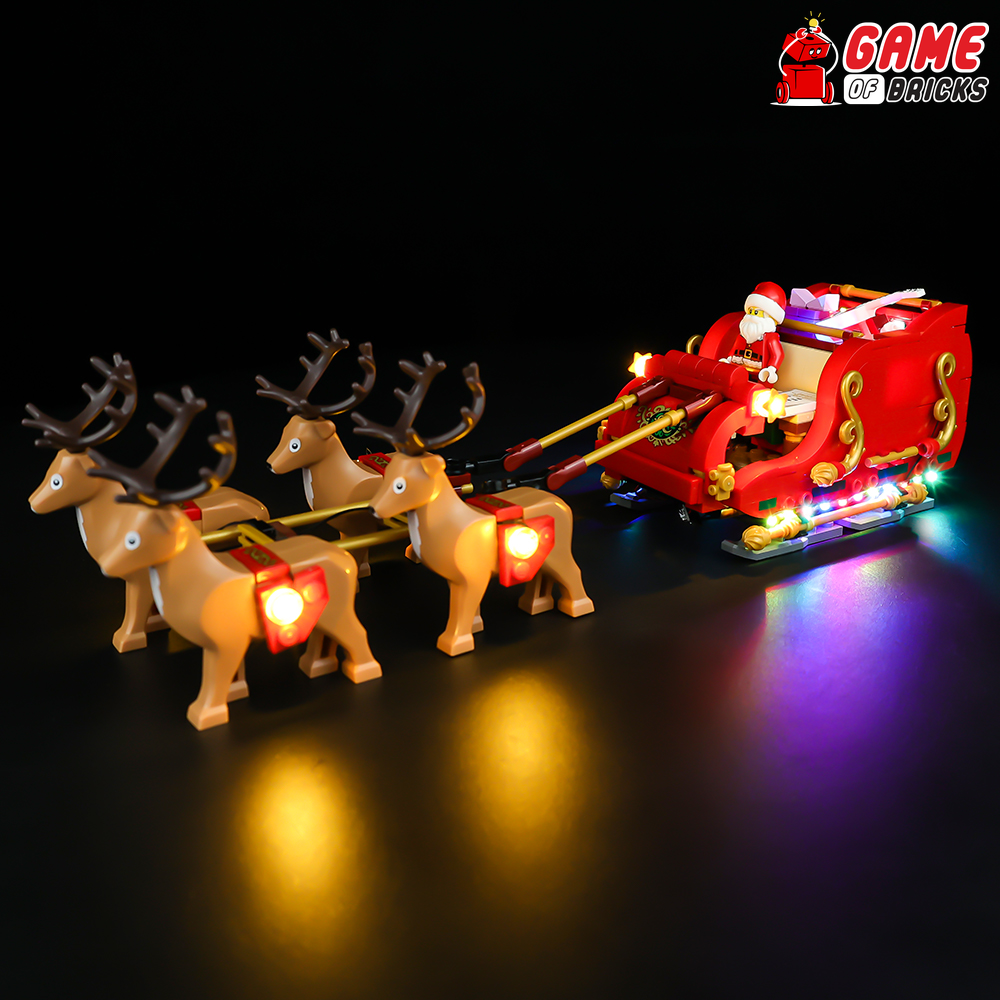 Kit d'éclairage pour le traîneau du Père Noël 40499