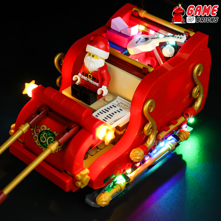 Kit d'éclairage pour le traîneau du Père Noël 40499