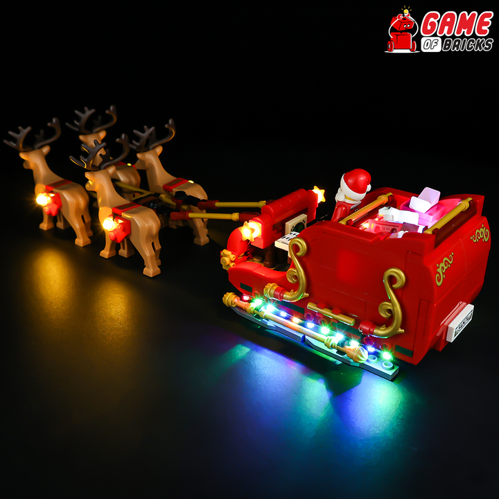 Kit d'éclairage pour le traîneau du Père Noël 40499