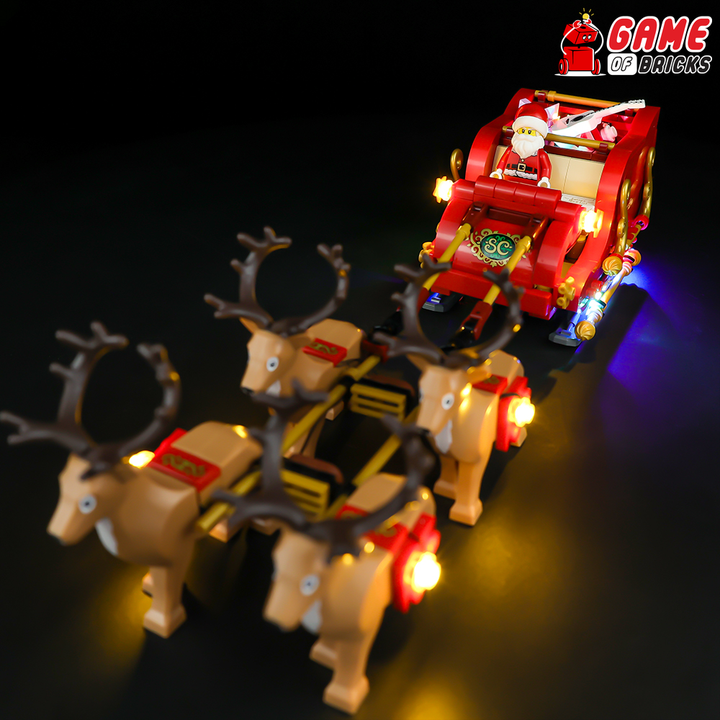 Kit d'éclairage pour le traîneau du Père Noël 40499