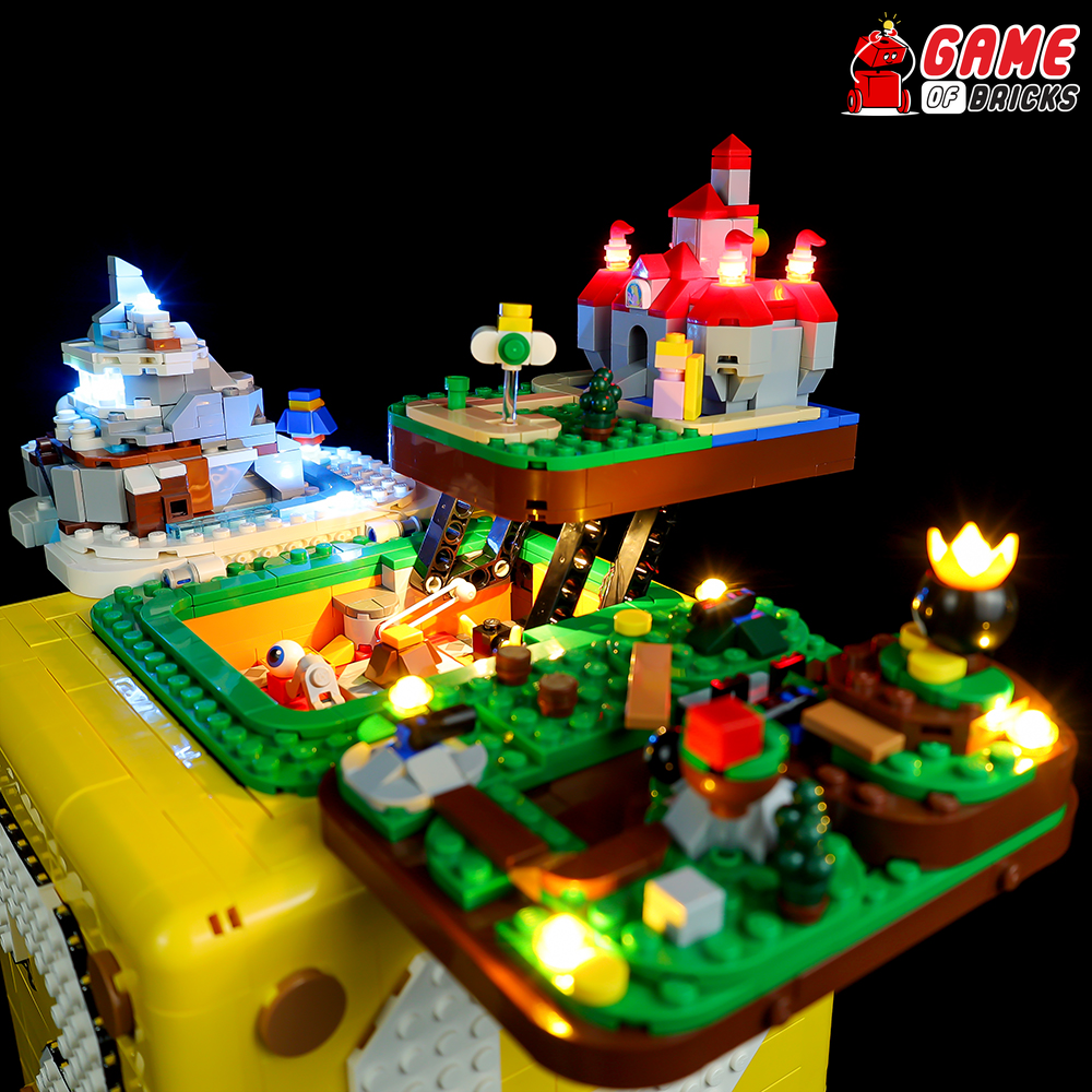 Kit d'éclairage pour Super Mario 64 Point d'interrogation Bloc 71395