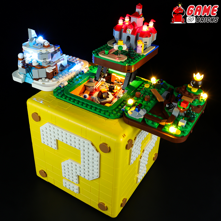Kit d'éclairage pour Super Mario 64 Point d'interrogation Bloc 71395