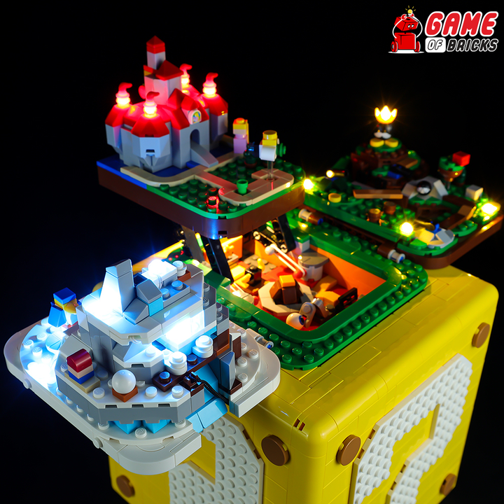 Kit d'éclairage pour Super Mario 64 Point d'interrogation Bloc 71395