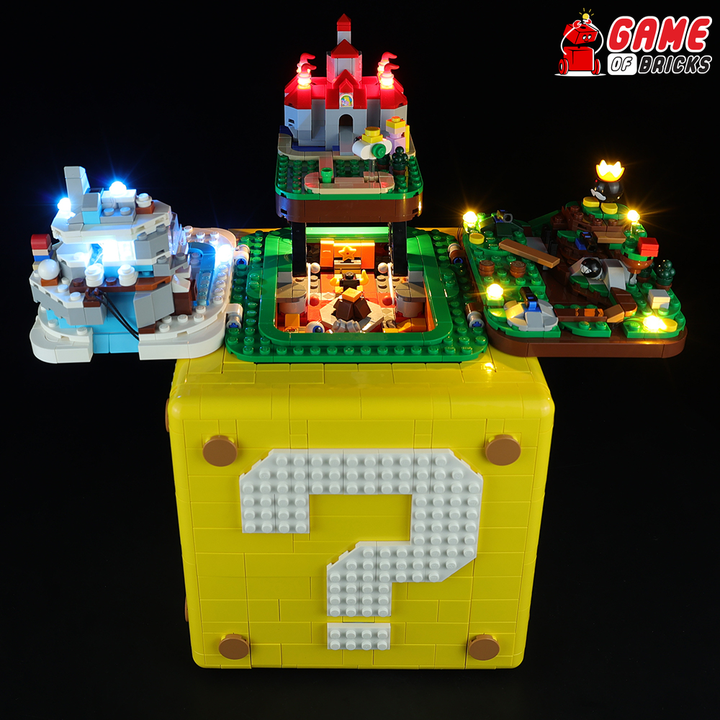 Kit d'éclairage pour Super Mario 64 Point d'interrogation Bloc 71395