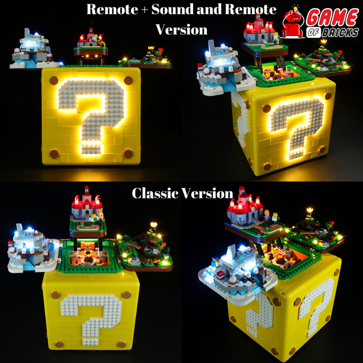 Kit d'éclairage pour Super Mario 64 Point d'interrogation Bloc 71395