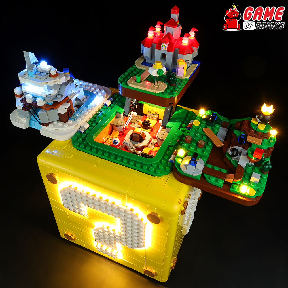 Kit d'éclairage pour Super Mario 64 Point d'interrogation Bloc 71395