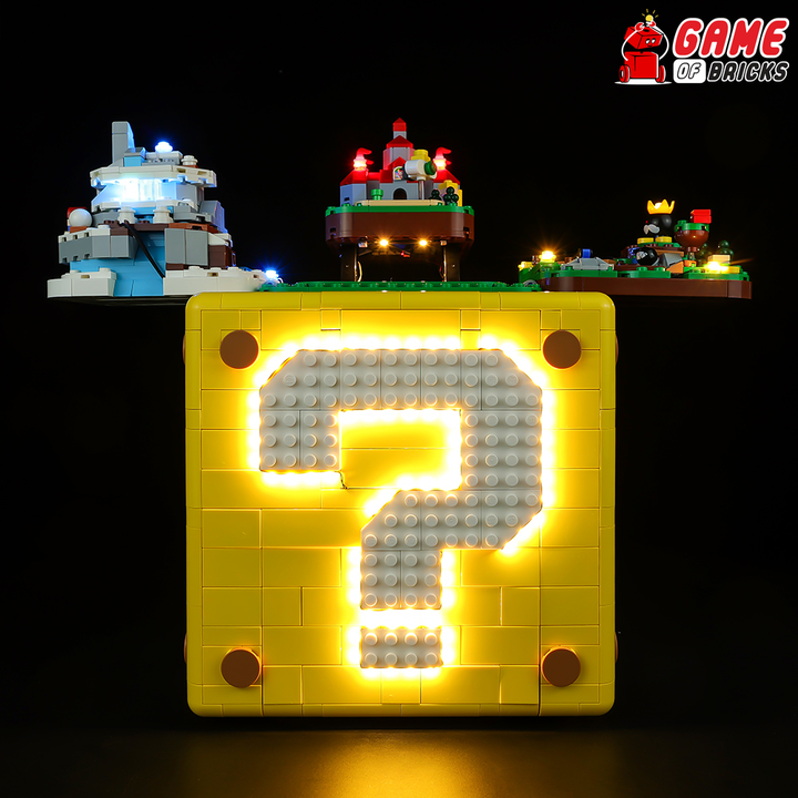 Kit d'éclairage pour Super Mario 64 Point d'interrogation Bloc 71395