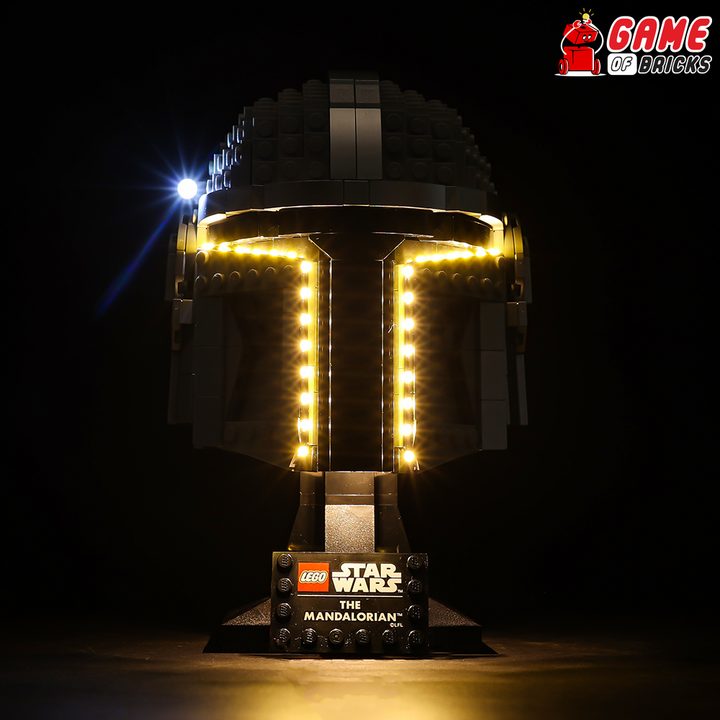 Kit d'éclairage pour casque The Mandalorian 75328