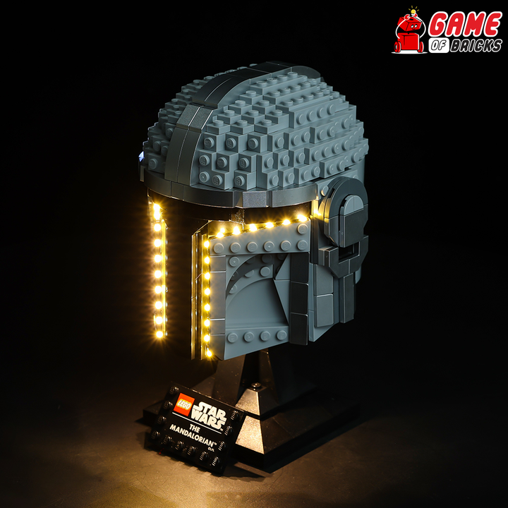 Kit d'éclairage pour casque The Mandalorian 75328